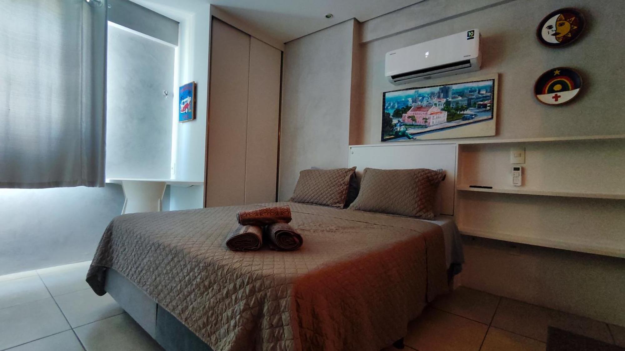 公寓 Flat Golden Shopping Service - Andar Alto - Vista Do Mar Recife