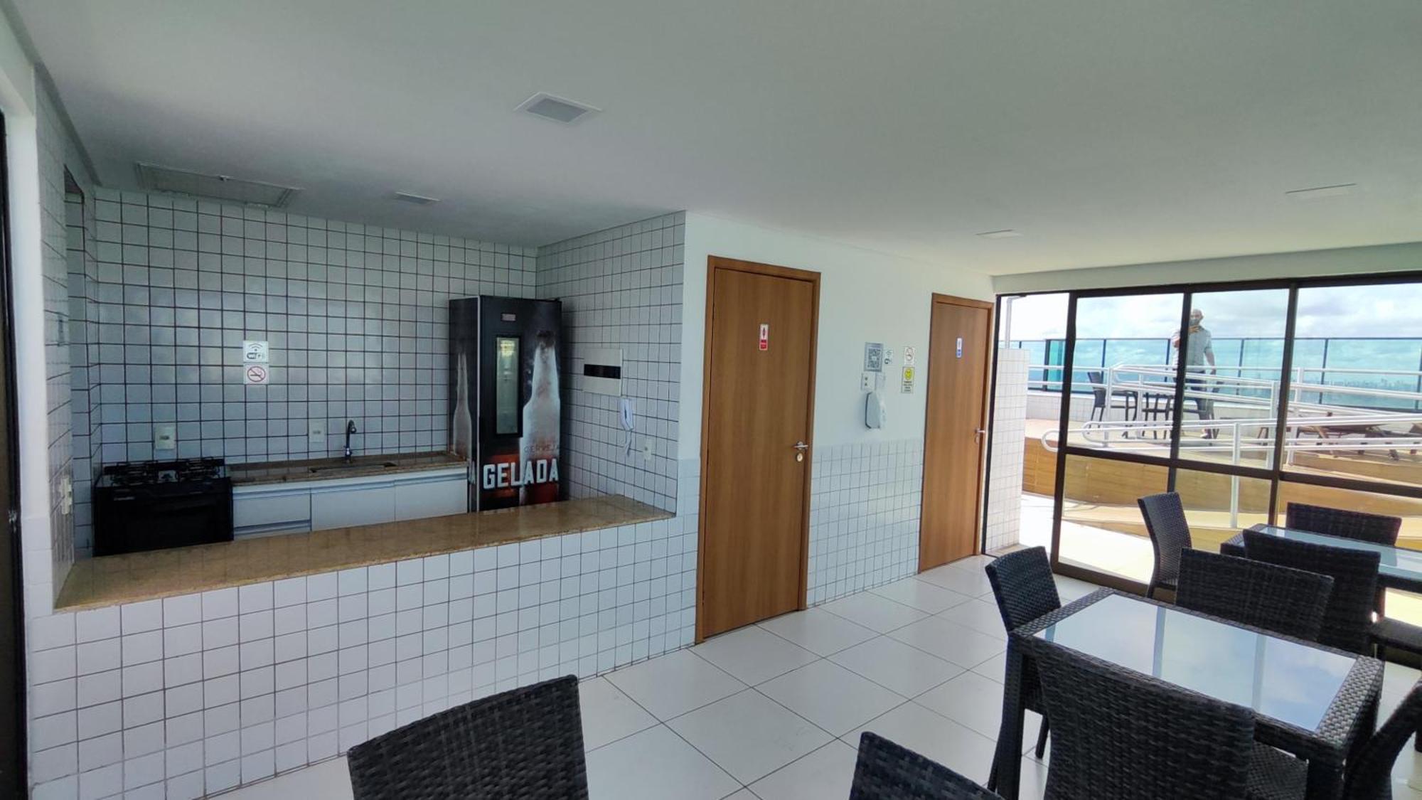 Flat Golden Shopping Service - Andar Alto - Vista Do Mar *