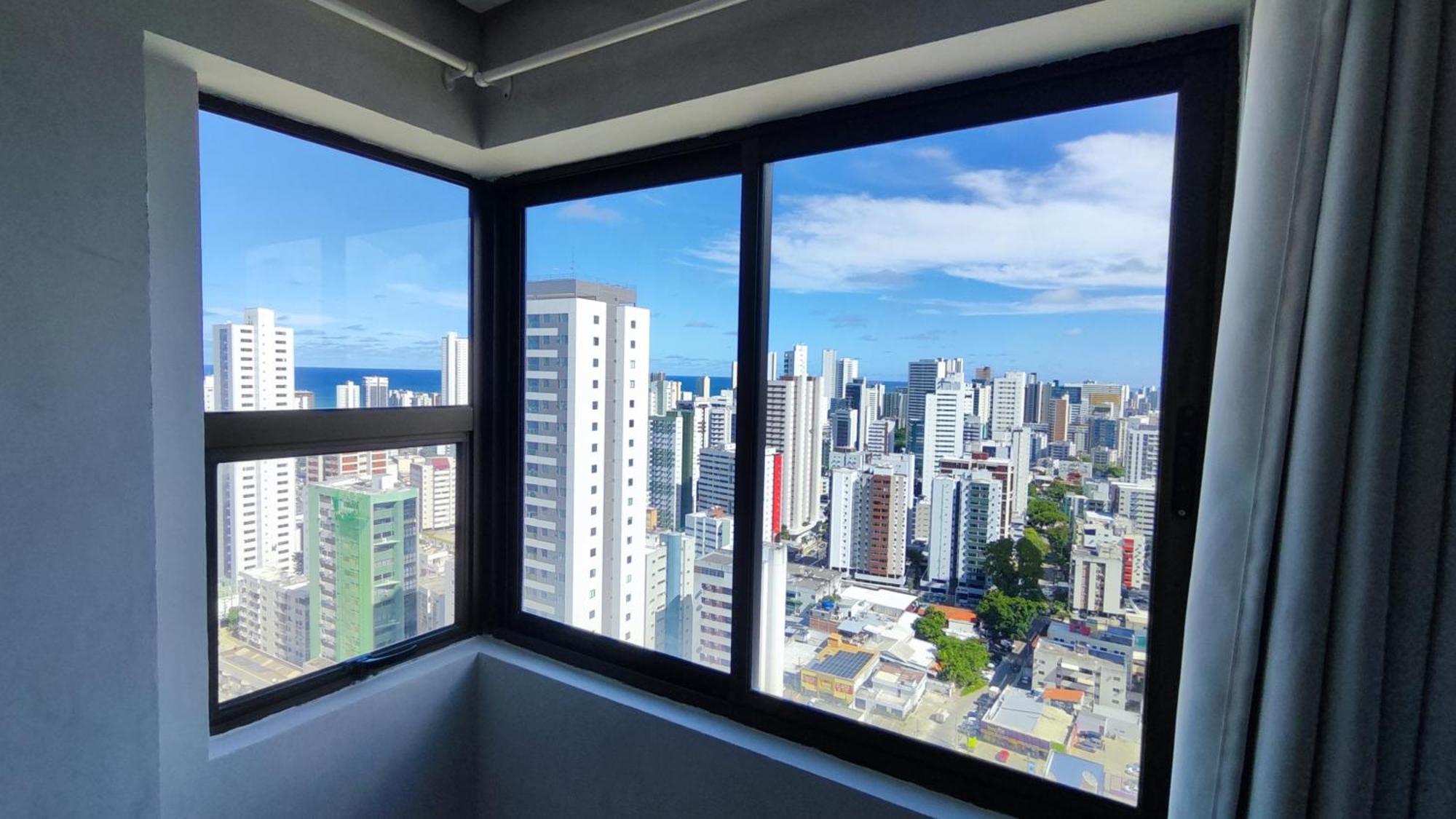 Flat Golden Shopping Service - Andar Alto - Vista Do Mar Apartamento Recife