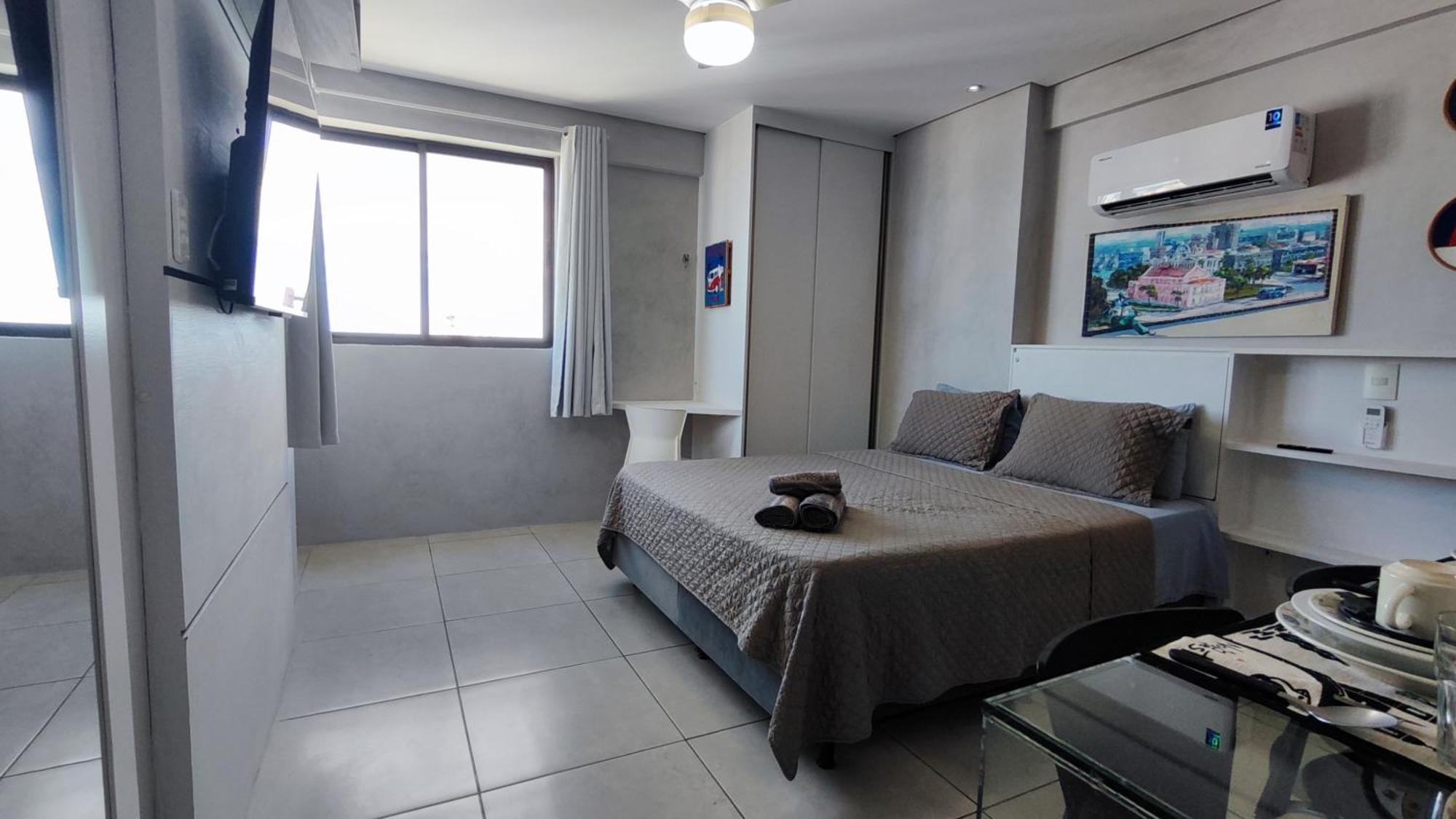 Flat Golden Shopping Service - Andar Alto - Vista Do Mar *